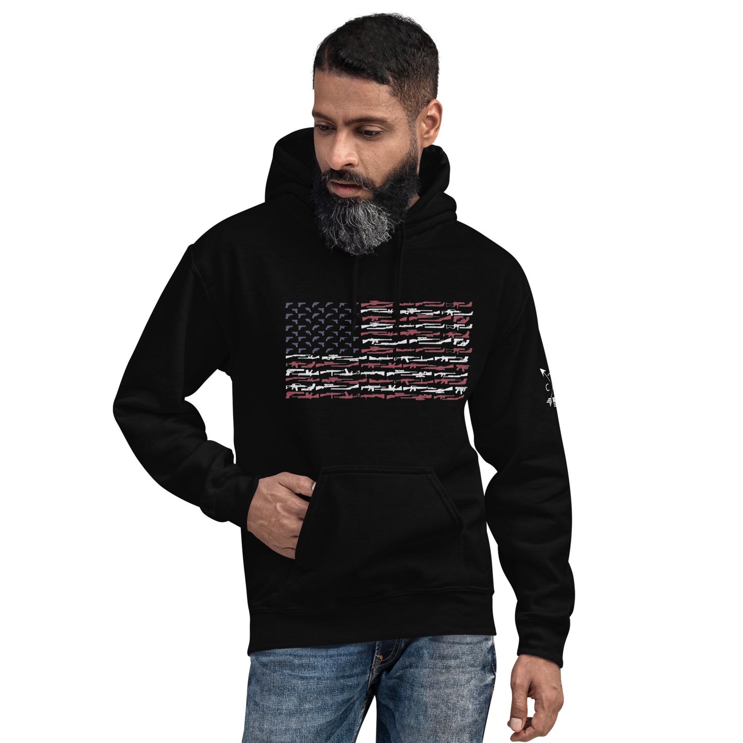 Gun Flag Hoodie